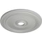 Ekena Millwork Diane Ceiling Medallion (Fits Canopies up to 6 1/4"), Hand-Painted Frost, 24"OD x 3 5/8"ID x 1 1/4"P CM24DIFRF - alternate 4